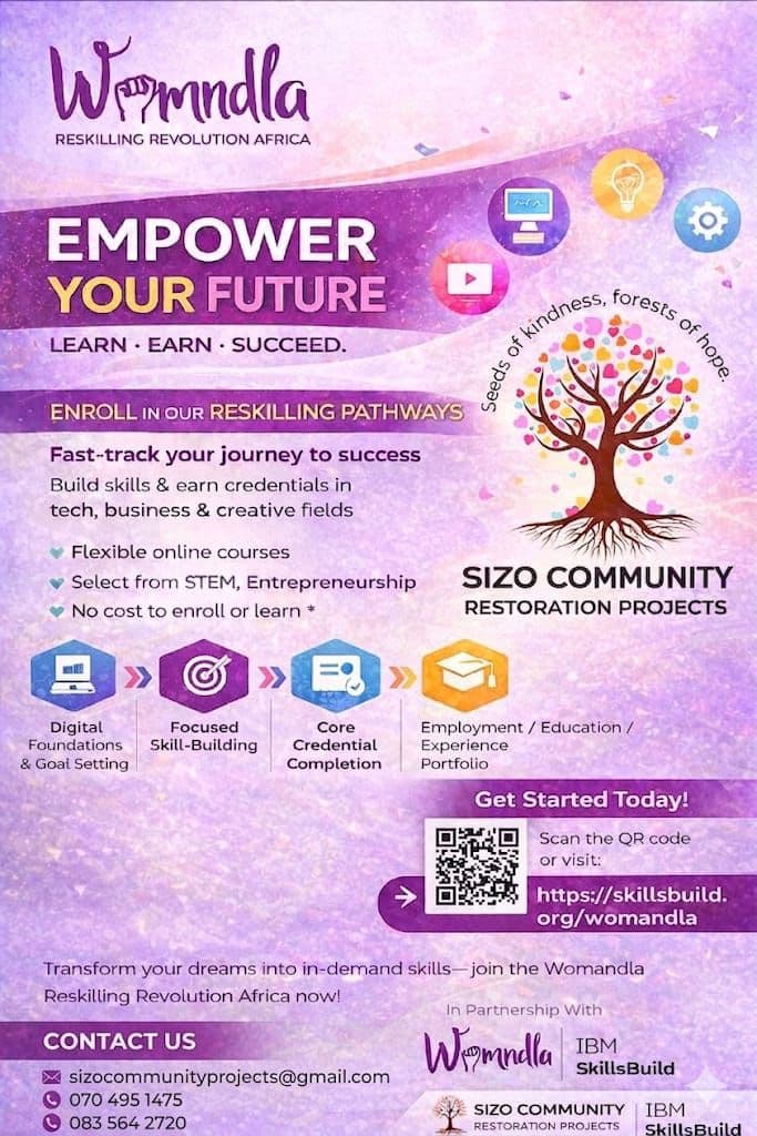 Womandla IBM SkillsBuild Partnership Pamphlet